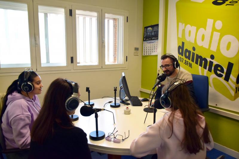 Durante el programa 'La Mañana' de Radio Daimiel 