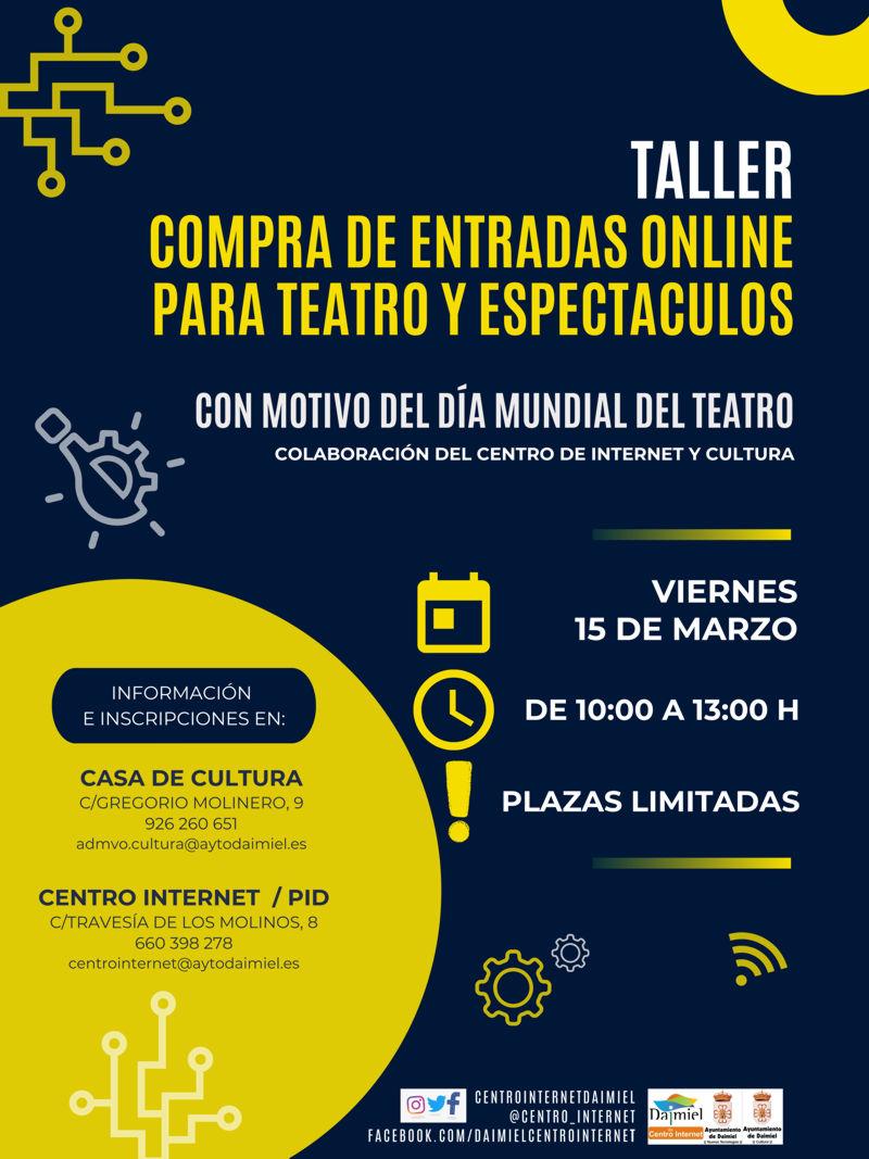 Taller compra entradas Internet