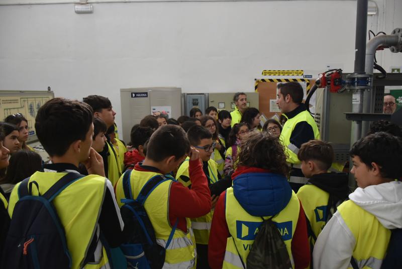 Día Mundial del Agua, visita escolar 