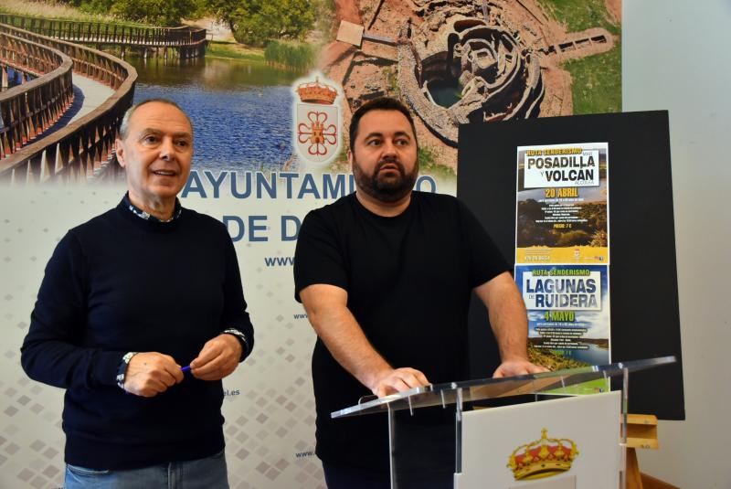 Román Ortega y Jesús Sánchez-Mantero durante la presentación