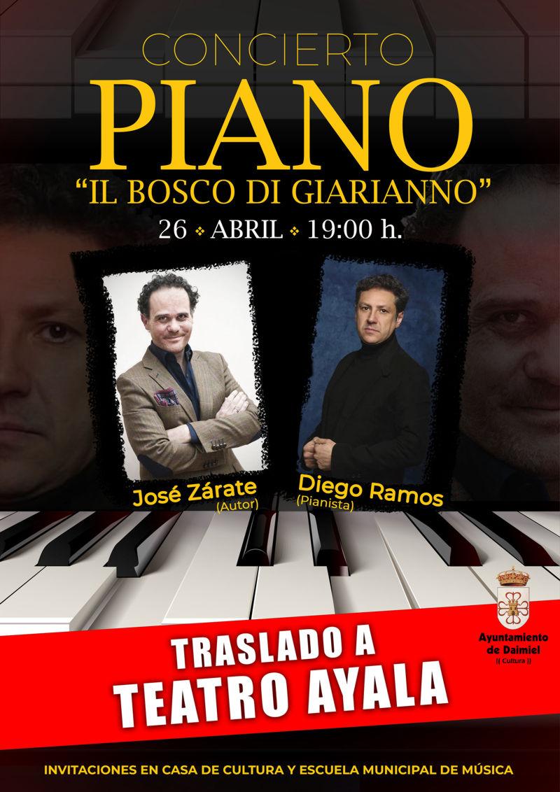 Concierto piano - Cartel