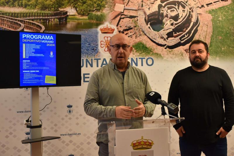 Durante la presentación de las actividades