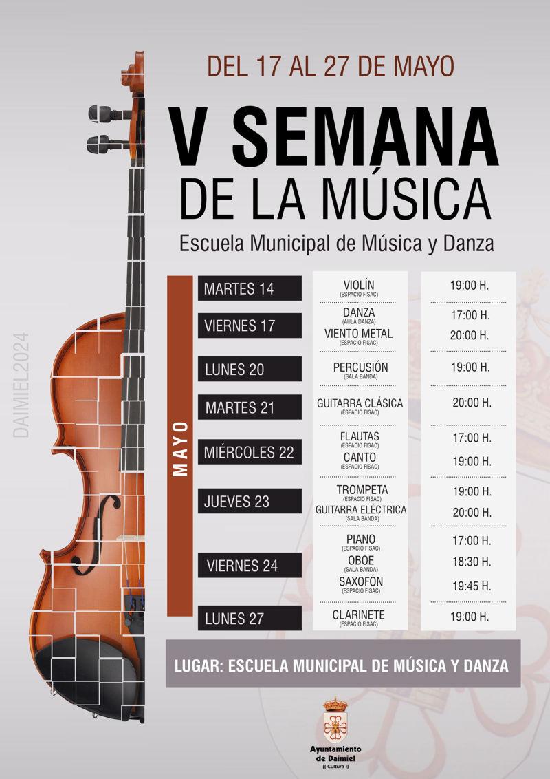 Cartel Semana de la Música