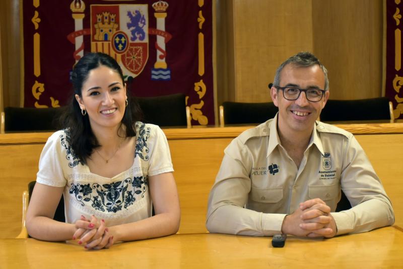 Durante la presentación 