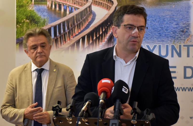 Valverde en la atención a los medios 