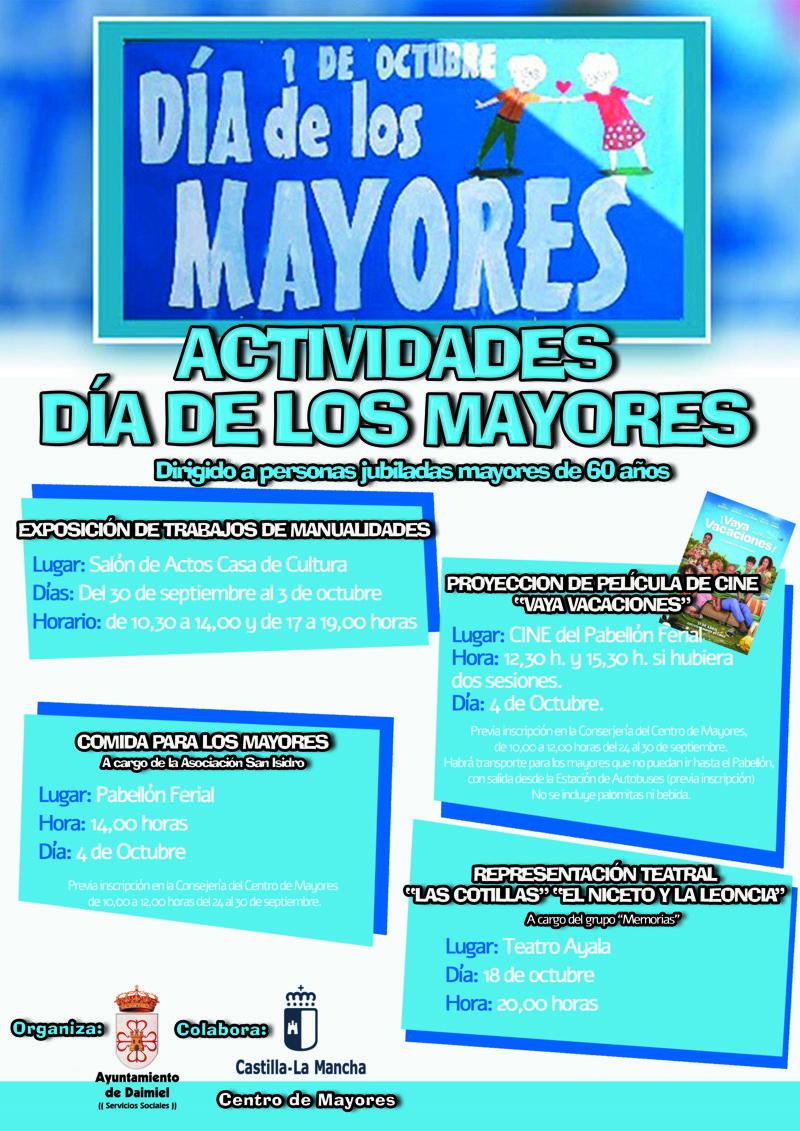 Cartel día de los mayores 2024