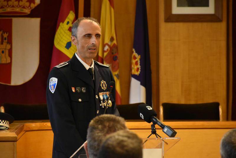 Carrasco en el acto oficial 