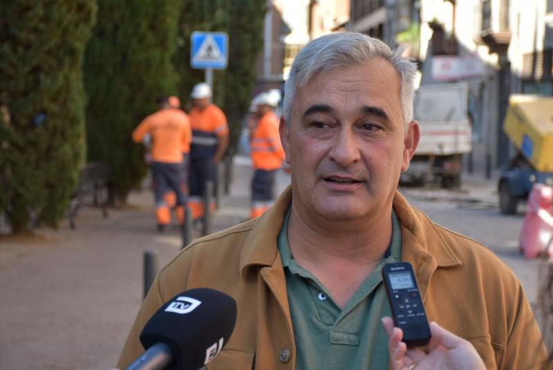 Villar en su vivita a las obras