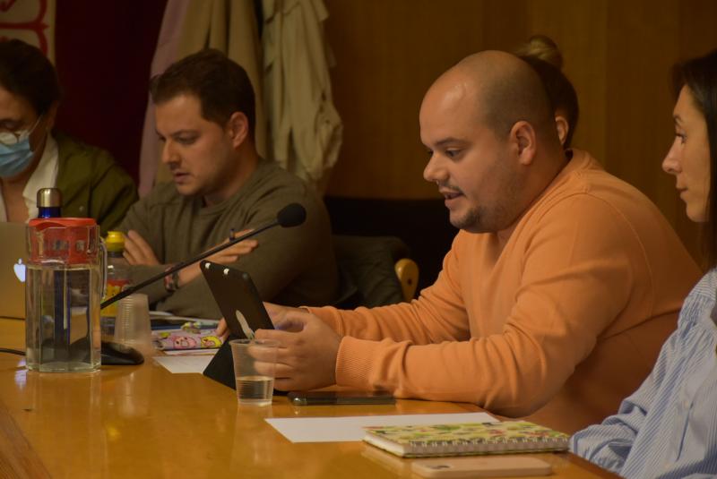 Jiménez de los Galanes en el pleno