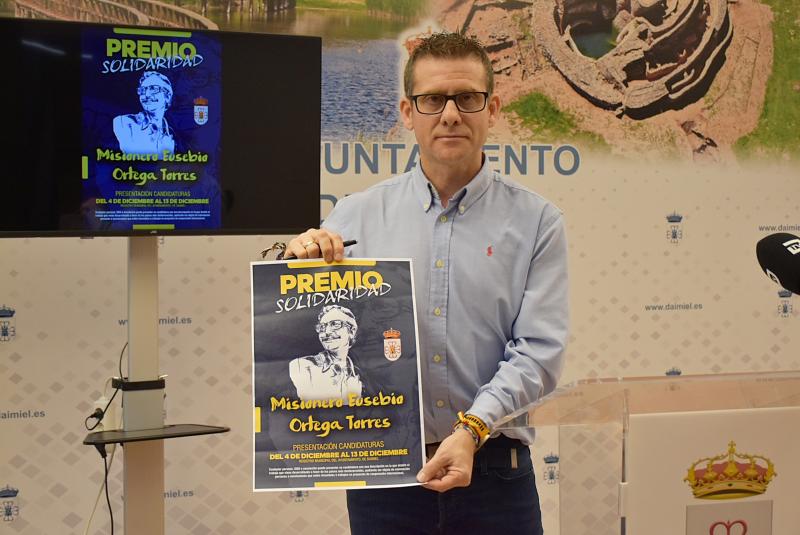 José Luis Calvo, concejal de Cooperación para el Desarrollo en el Ayuntamiento de Daimiel