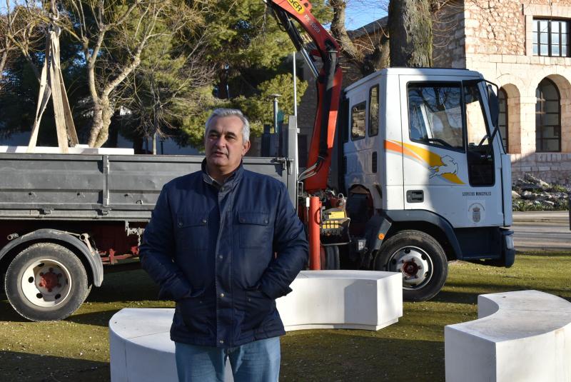 Villar en el parque de El Carmen 