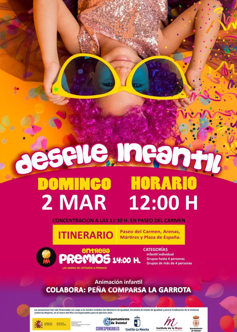 Cartel Carnaval infantil