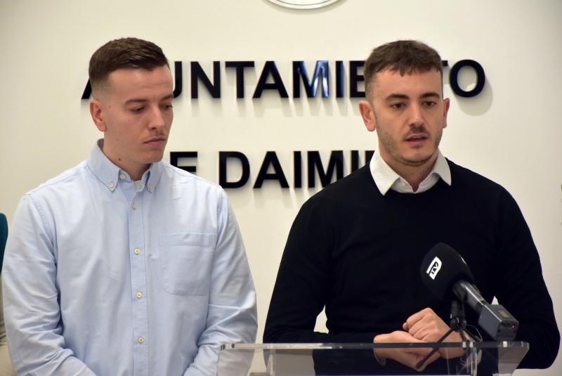Marco Givica, en la presentación 