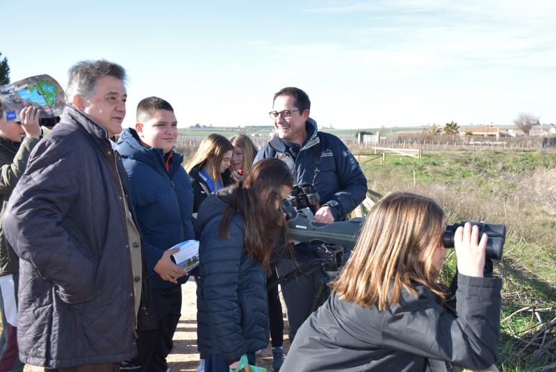 En la visita a Navaseca