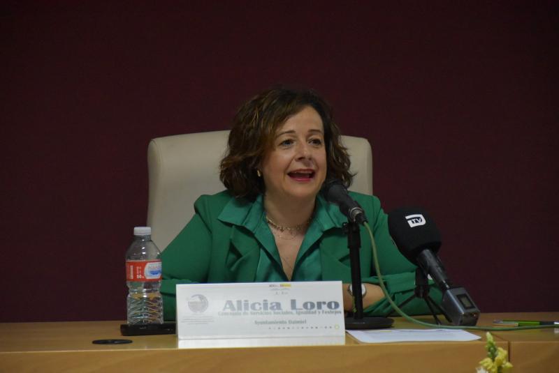 Loro en la presentación 