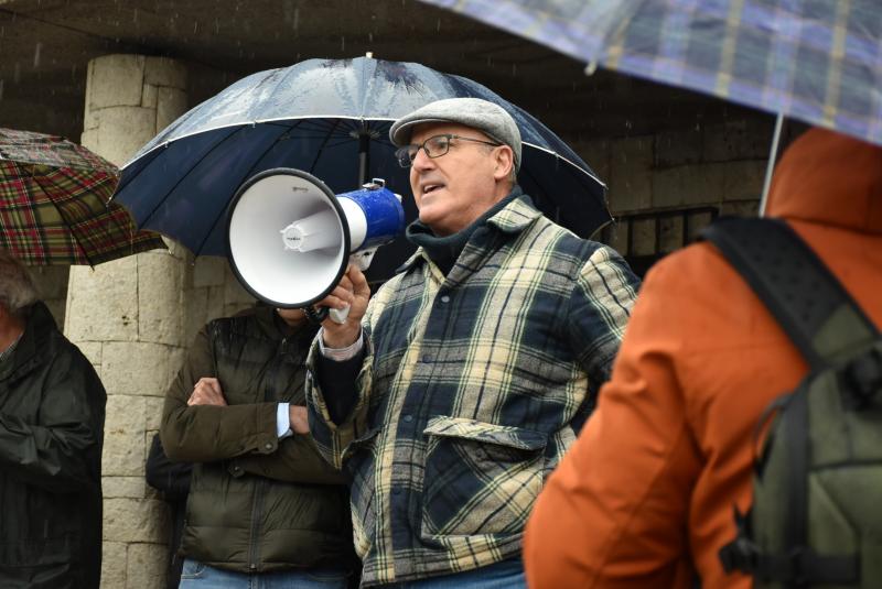 Bellón en la manifestación