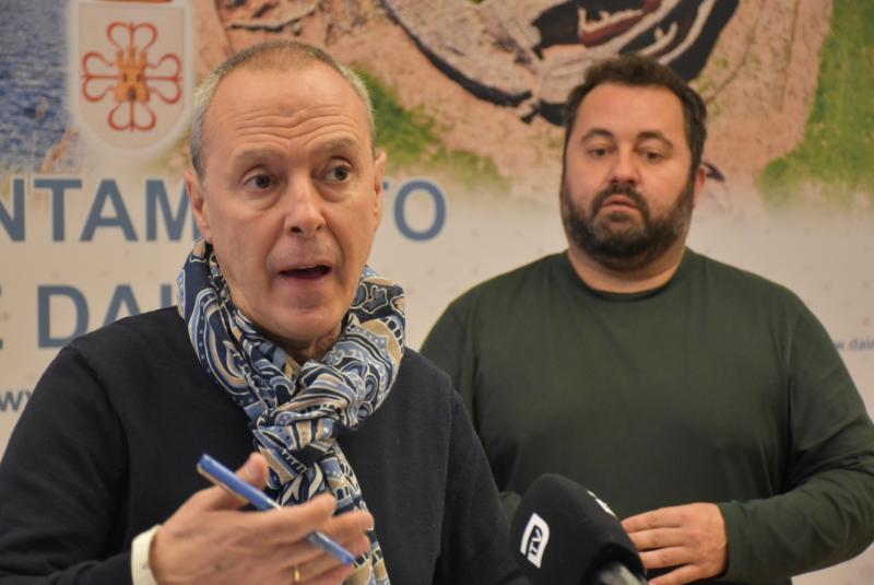 Sánchez-Mantero en la rueda de prensa 
