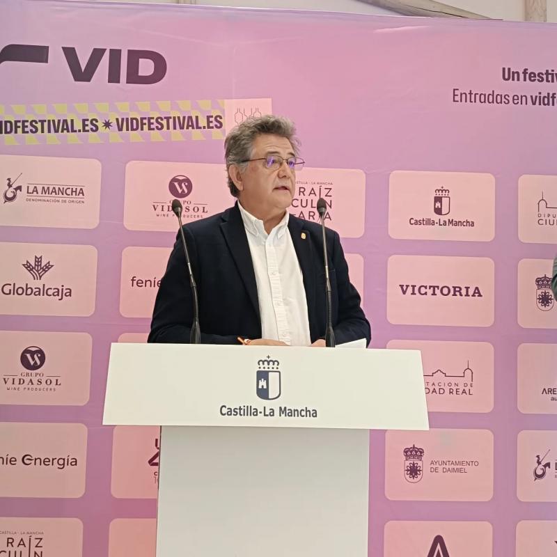 Sierra en la presentación 