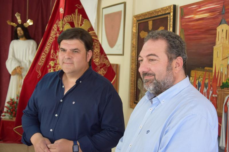 Fernández del Moral y Fernández de Marcos en la presentación