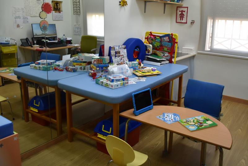 Centro de Desarrollo e Infantil y Atención Temprana. Sala de estimulación