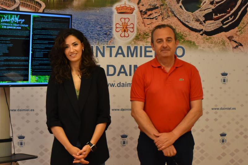 Rodríguez de Guzmán y García Consuegra en la presentación, hoy lunes