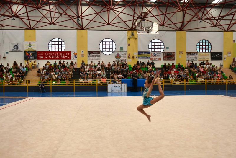 Exhibición CD Gimnasia Rítmica 'Tablas de Daimiel'. Archivo 2024
