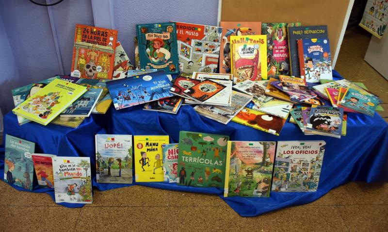 Punto de interés de la sala de lectura infantil de la Biblioteca
