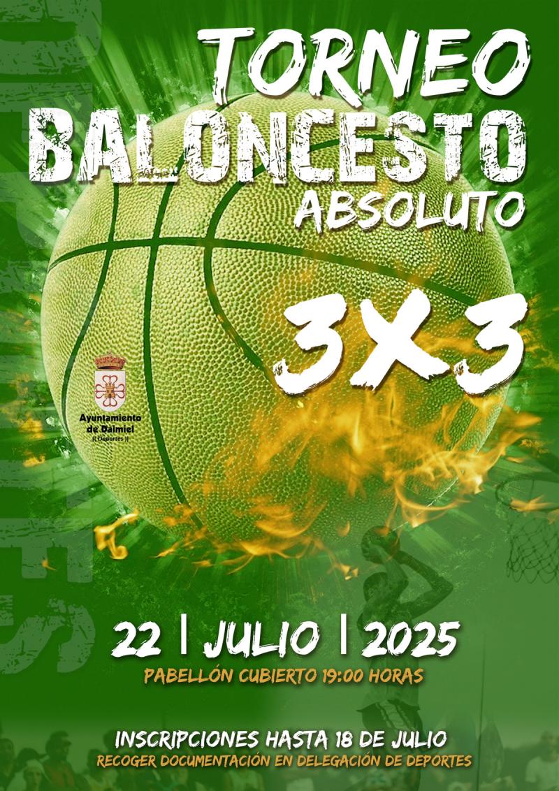 Cartel baloncesto 3x3