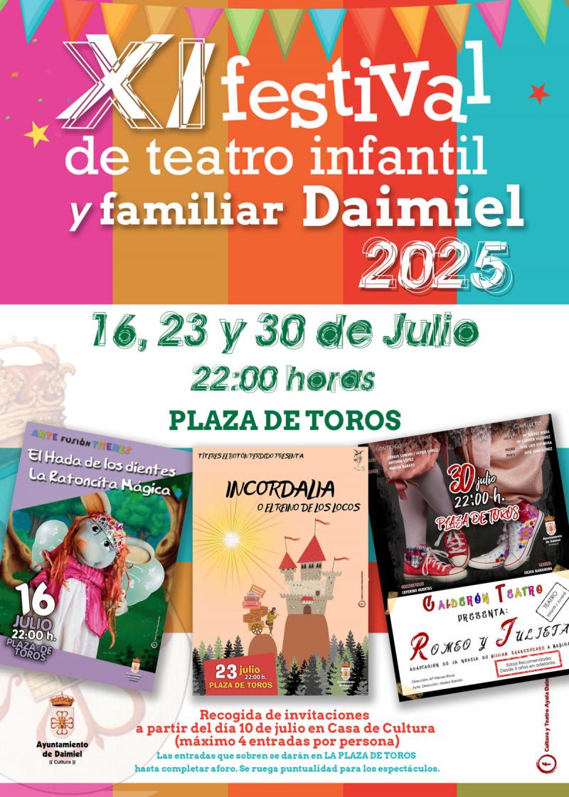 XI Festival de teatro infantil y familiar XI Festival de teatro infantil y familiar