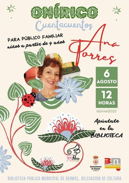Cartel Onirico cuentacuentos