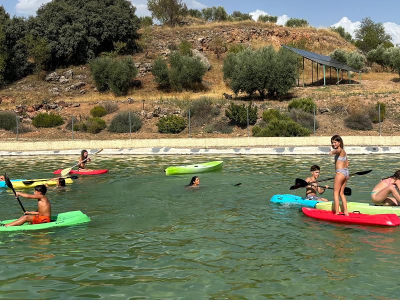 Campamento de Verano. Kayak