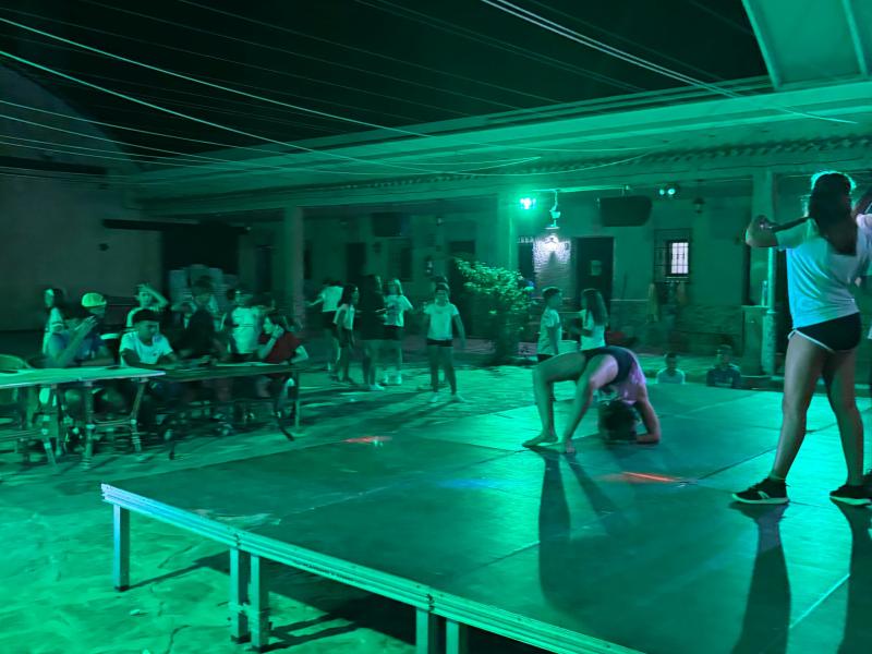 Campamento de Verano. Velada nocturna