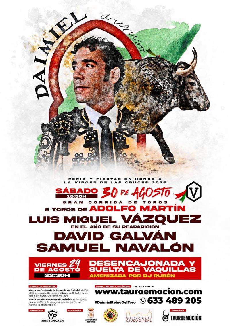 Cartel toros 2025