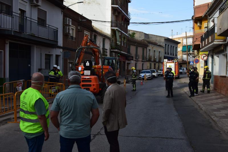 alcalde_concejal obras_rotura gas