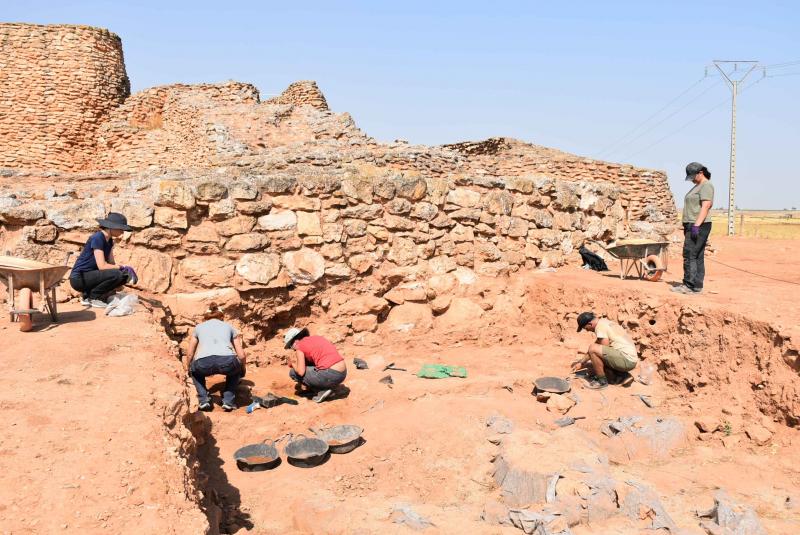 Motilla del Azuer. Excavaciones 2025