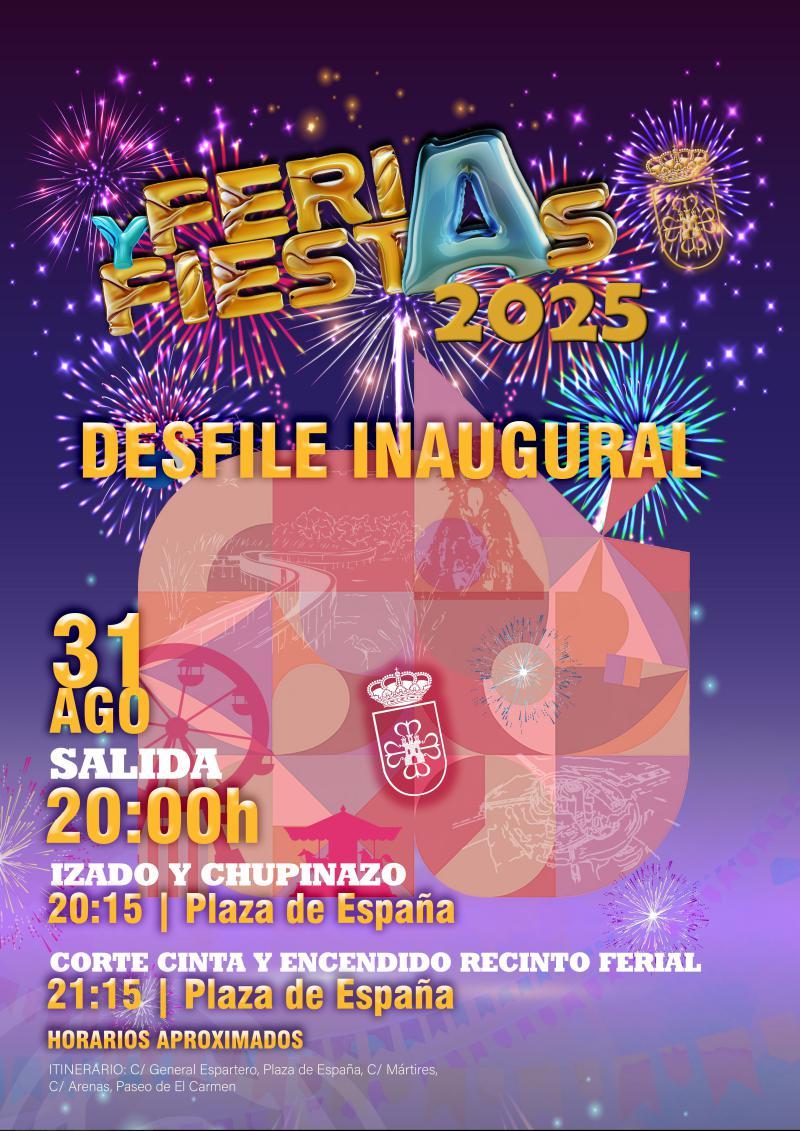 Cartel desfile feria