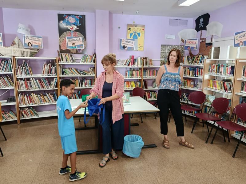 Sorteo en la sala infantil de la Biblioteca