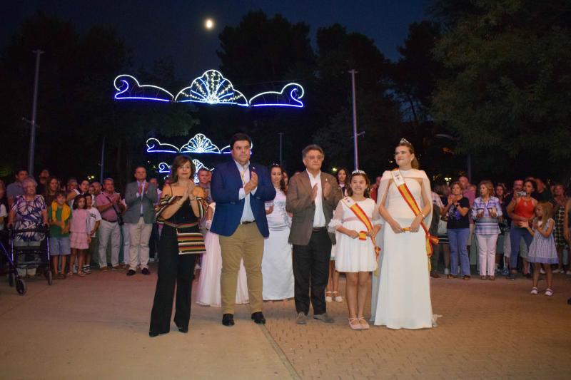 Loro durante la inauguración de la Feria y Fiestas 2025