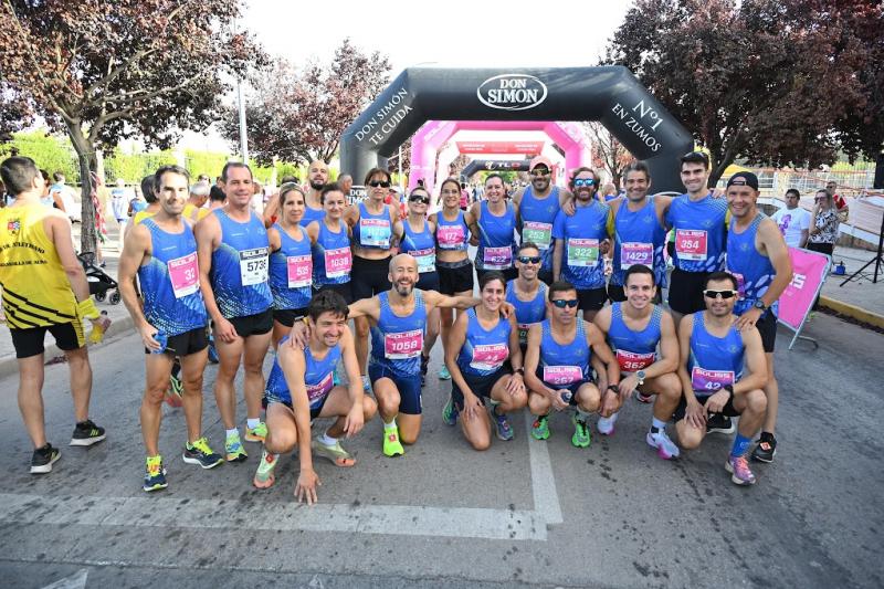 El club en su participación en Membrilla