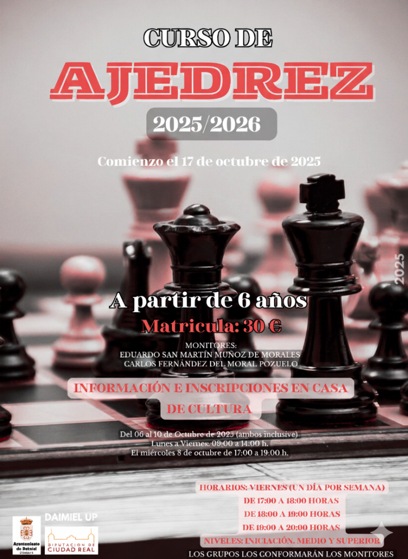 Curso de ajedrez