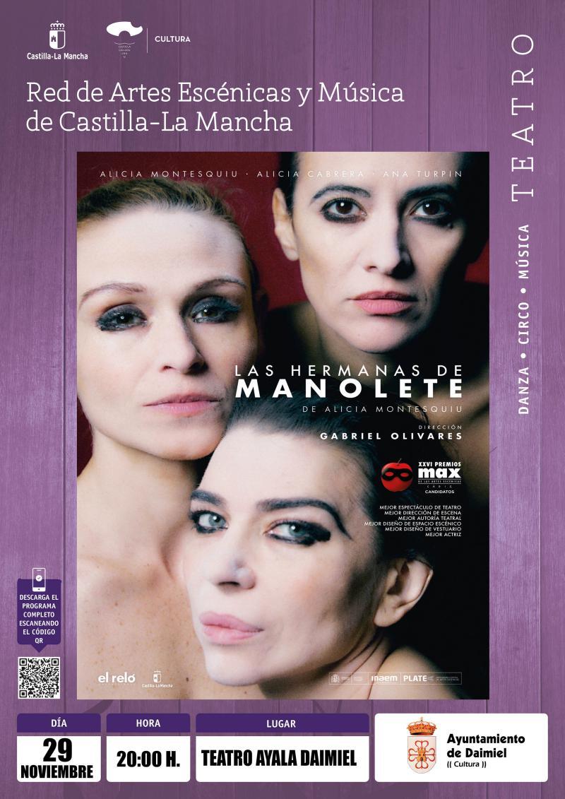 Cartel las hermanas de Manolete