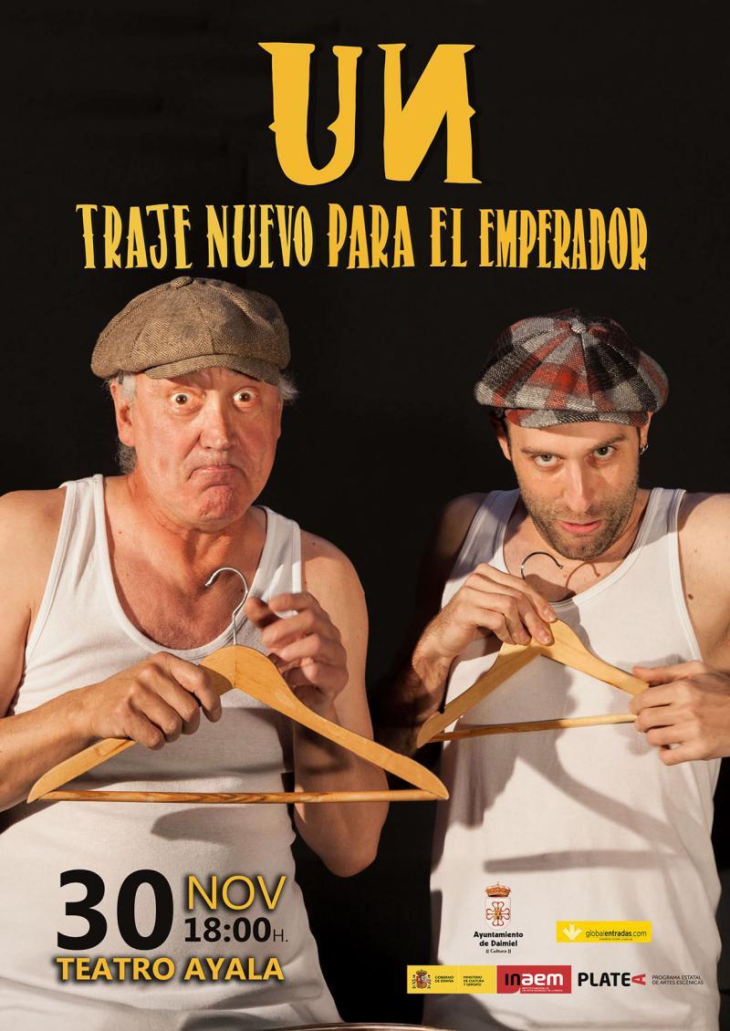 Cartel Un traje nuevo para el emperador