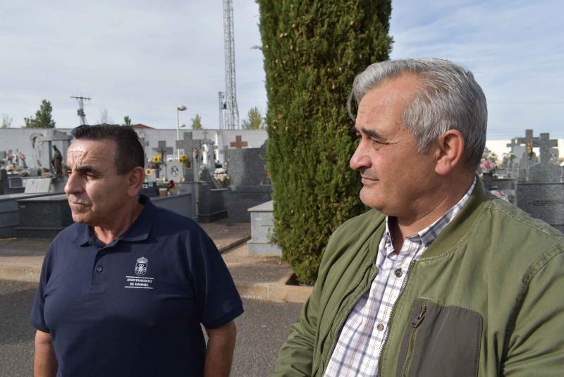 Jesús Javier Villar y Pedro Moya, hoy martes