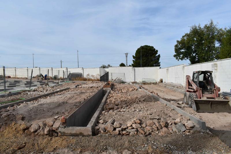 Obras en el Patio de San Pablo