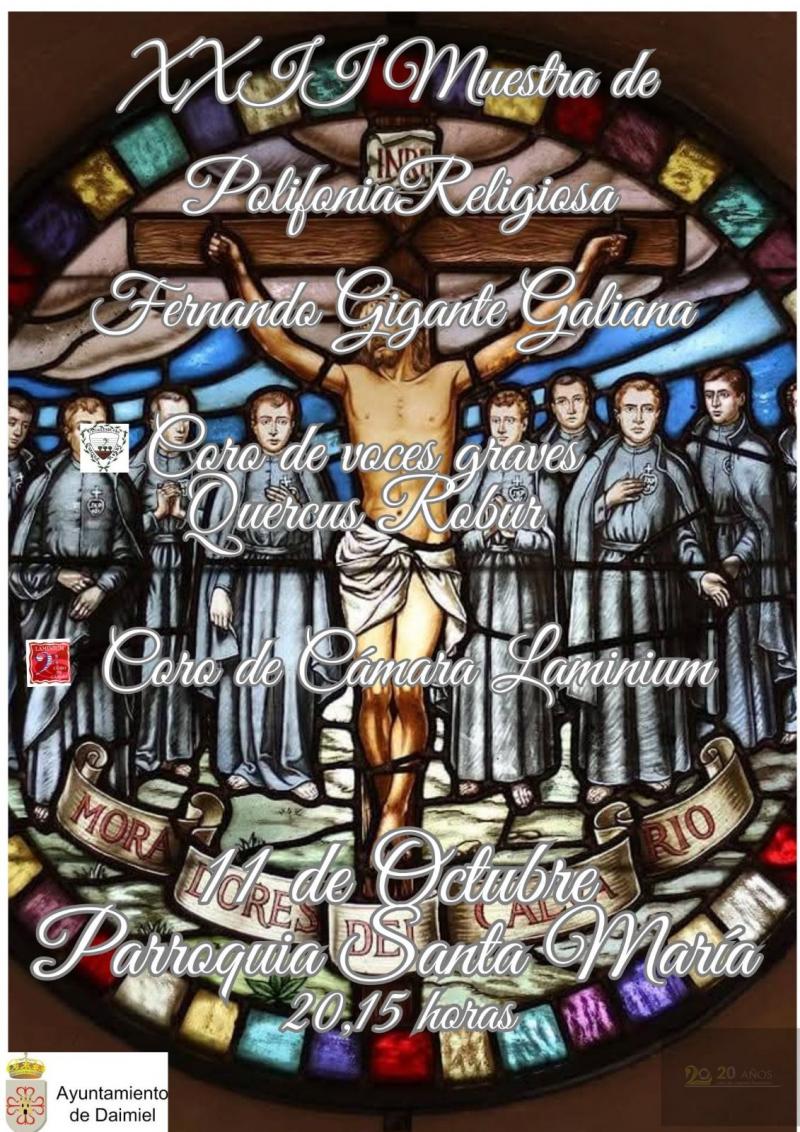 XXII Muestra de Polifonía Religiosa. Cartel