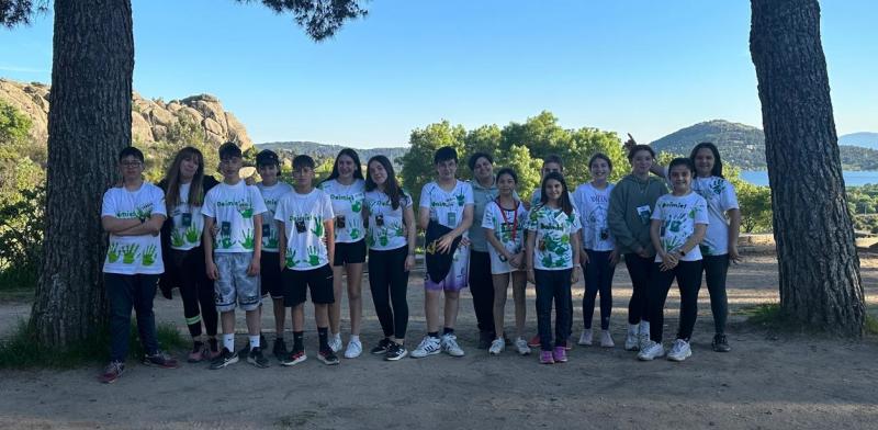 Integrantes de 'Tu voz cuenta' en Navacerrada. Archivo: Mayo 2025