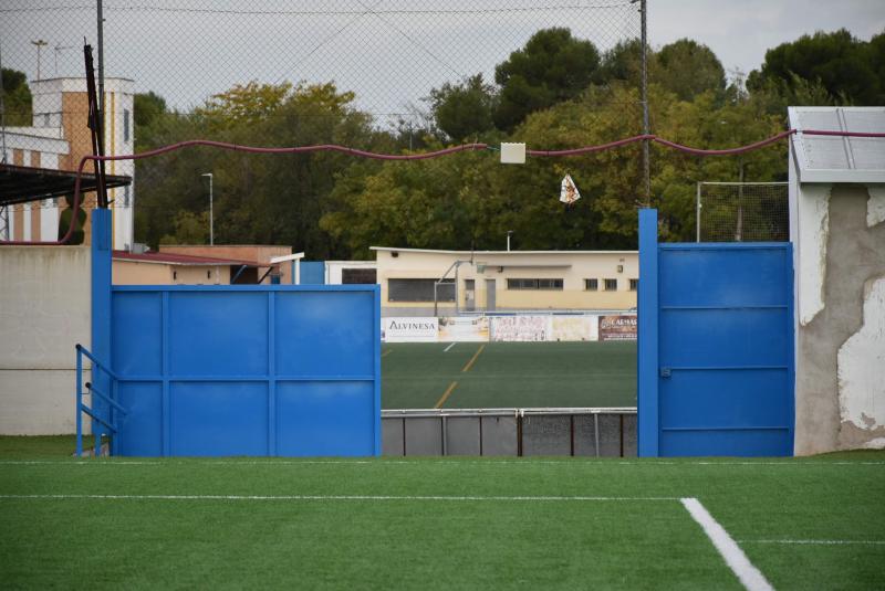 Nuevo acceso al campo de fútbol 7 de El Carmen