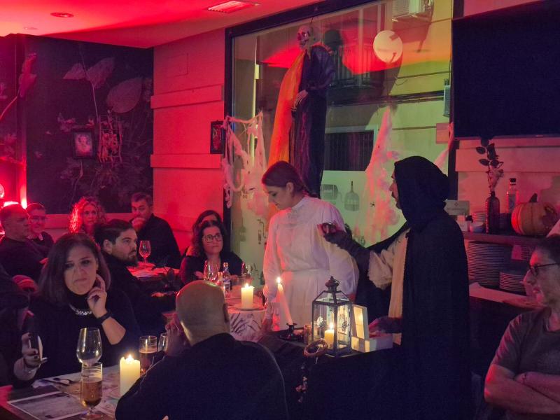 Cena tematizada en la XII edición de Daimiel, Pueblo de Brujas.