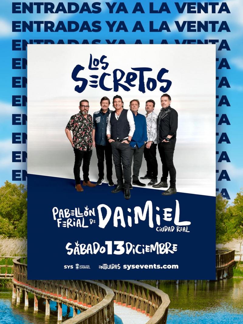 Concierto de Los Secretos. Cartel