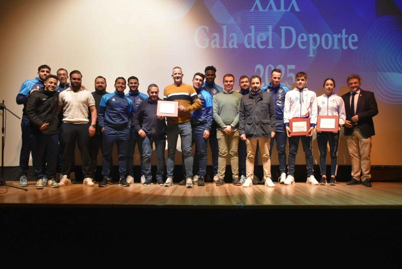 29º Gala del Deporte. Foto de familia de los nominados y premiados